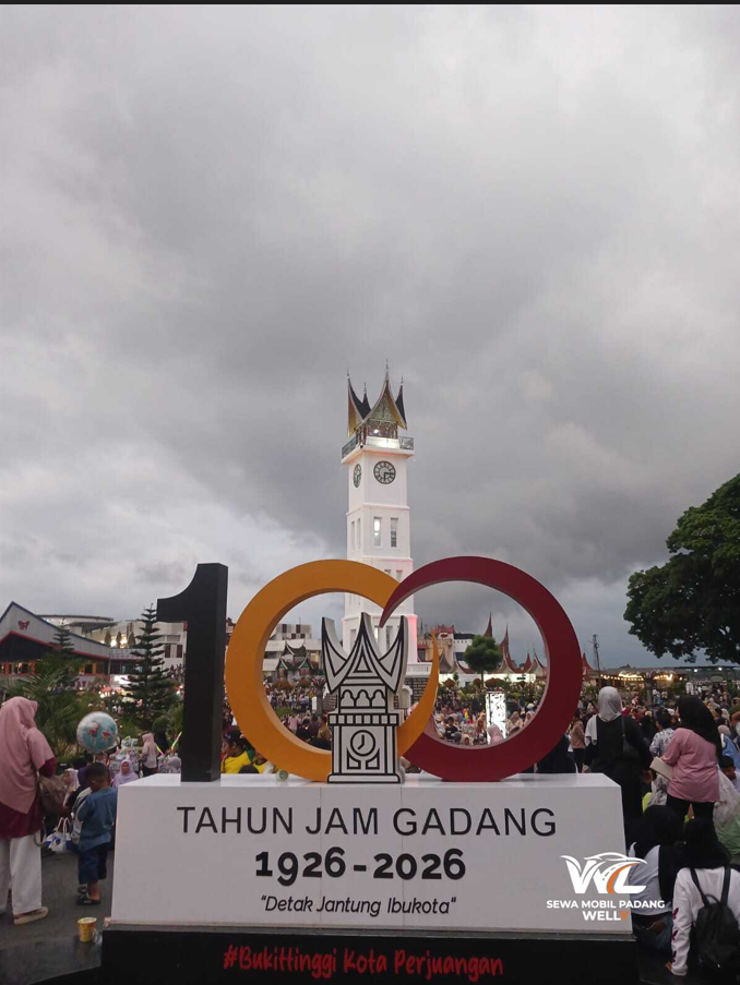 Festival 100 tahun Jam Gadang 2026 di Bukittinggi hadir meriah! Nikmati event budaya, kuliner, dan atraksi spektakuler di Sumatera Barat.